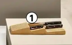 Leroy Merlin Fine Living Bamboo Knife Organiserd offer