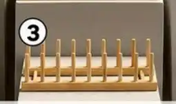 Leroy Merlin Delinia Plate Organiser For Cupboard Or Drawer Bamboo offer