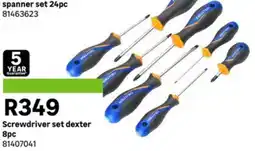 Leroy Merlin Screwdriver set dexter offer