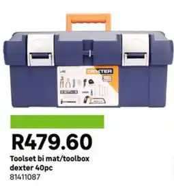 Leroy Merlin Toolset bi mat/ toolbox dexter offer