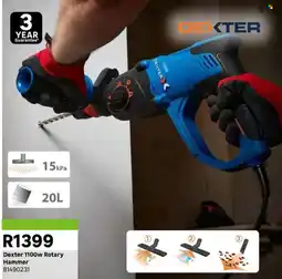 Leroy Merlin Dexter 1100w Rotary Hammer offer