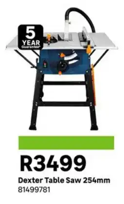 Leroy Merlin Dexter Table Saw offer