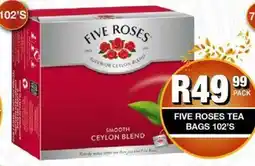 Take 'n Pay Five roses tea bags offer
