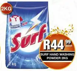 Take 'n Pay Surf hand washing powder offer