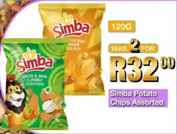 Take 'n Pay Simba Potato Chips Assorted offer