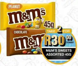 Take 'n Pay M&m's sweets assorted offer