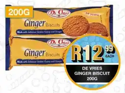 Take 'n Pay De vries ginger biscuit offer