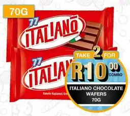 Take 'n Pay Italiano chocolate wafers offer