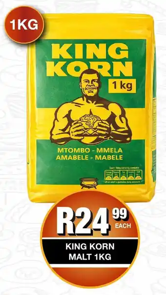 Take 'n Pay King korn malt offer