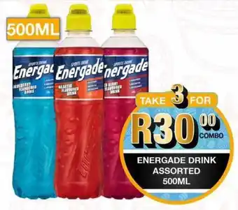 Take 'n Pay Energade drink assorted offer