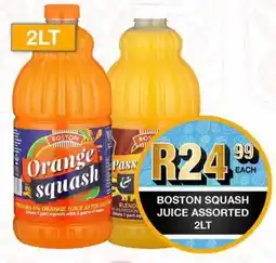 Take 'n Pay Boston squash juice assorted offer