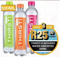 Take 'n Pay Thirsti flavoured water assorted offer