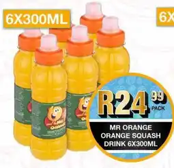 Take 'n Pay Mr orange orange squash drink offer