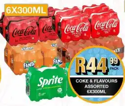 Take 'n Pay Coke & flavours assorted offer