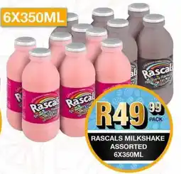 Take 'n Pay Rascals milkshake assorted offer