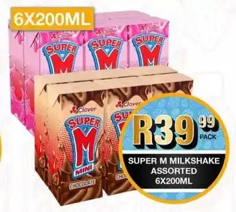 Take 'n Pay Super m milkshake assorted offer