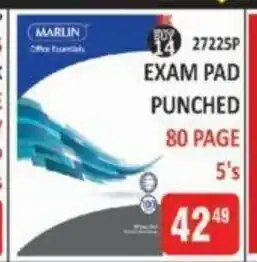 KitKat Cash and Carry Exam Pad Punched 80 Page 5's offer