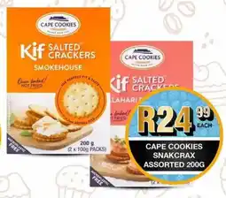 Take 'n Pay Cape cookies snakcrax assorted offer