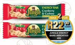 Take 'n Pay Jungle energy bars assorted offer