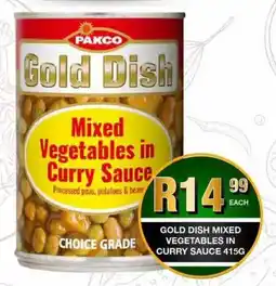Take 'n Pay Gold Dish Mixed Vegetables in Curry Sauce offer