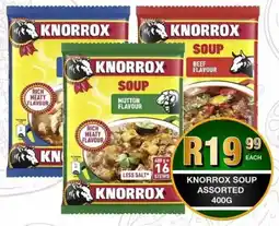 Take 'n Pay Knorrox soup assorted offer