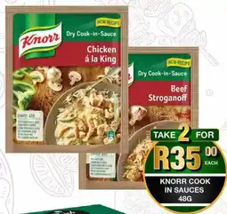 Take 'n Pay Knorr cook in sauces offer