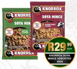 Take 'n Pay Knorrox soya mince assorted offer