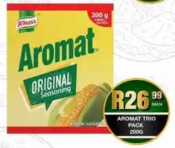 Take 'n Pay Knorr aromat trio pack offer