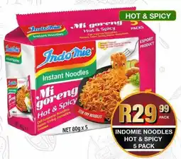 Take 'n Pay Indomie Noodles Hot & Spicy offer