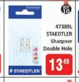 Staedtler Sharpner Double Hole