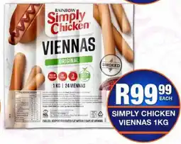 Take 'n Pay Simply Chicken Viennas offer