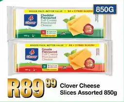 Take 'n Pay Clover Cheese Slices Assorted offer