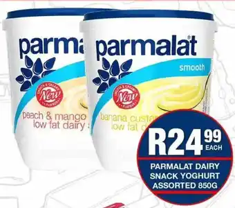 Take 'n Pay Parmalat dairy snack yoghurt assorted offer