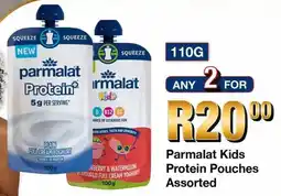Take 'n Pay Parmalat Kids Protein Pouches Assorted offer