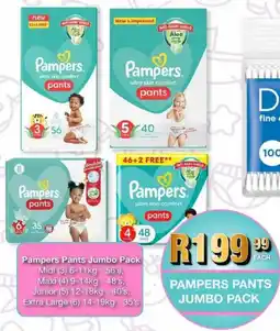 Take 'n Pay Pampers pants jumbo pack offer