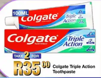 Take 'n Pay Colgate Triple Action Toothpaste offer