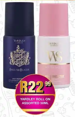 Take 'n Pay Yardley roll on assorted offer