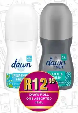 Take 'n Pay Dawn roll ons assorted offer