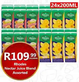Take 'n Pay Rhodes Nectar Juice Blend Assorted offer