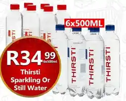 Take 'n Pay Thirsti Sparkling Or Still Water offer