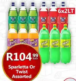 Take 'n Pay Sparletta Or Twist Assorted offer