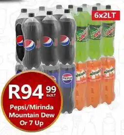 Take 'n Pay Pepsi/ Mirinda Mountain Dew Or 7 Up offer