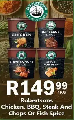 Take 'n Pay Robertsons Chicken, BBQ, Steak And Chops Or Fish Spice offer