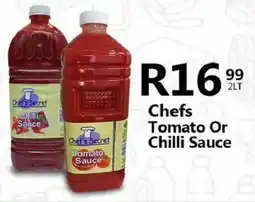 Take 'n Pay Chefs Tomato Or Chilli Sauce offer