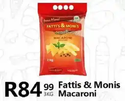 Take 'n Pay Fattis & Monis Macaroni offer