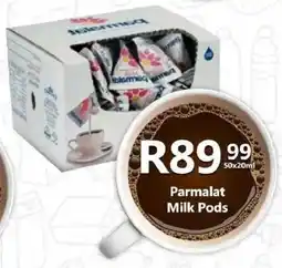 Take 'n Pay Parmalat Milk Pods offer