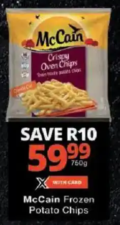 Checkers McCain Frozen Potato Chips offer