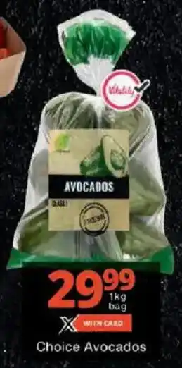 Checkers Choice Avocados offer