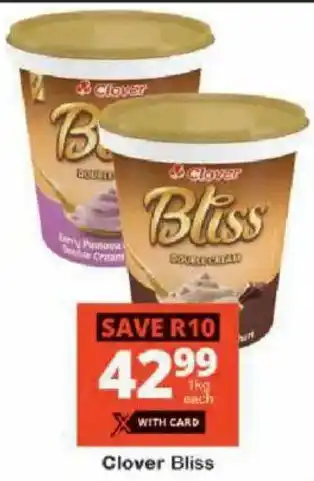 Checkers Clover Bliss offer