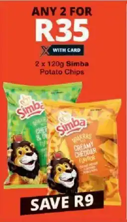 Checkers Simba Potato Chips offer